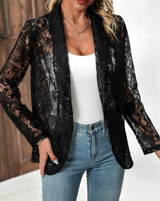 Lace Blouse Jacket - Holy Mango Store