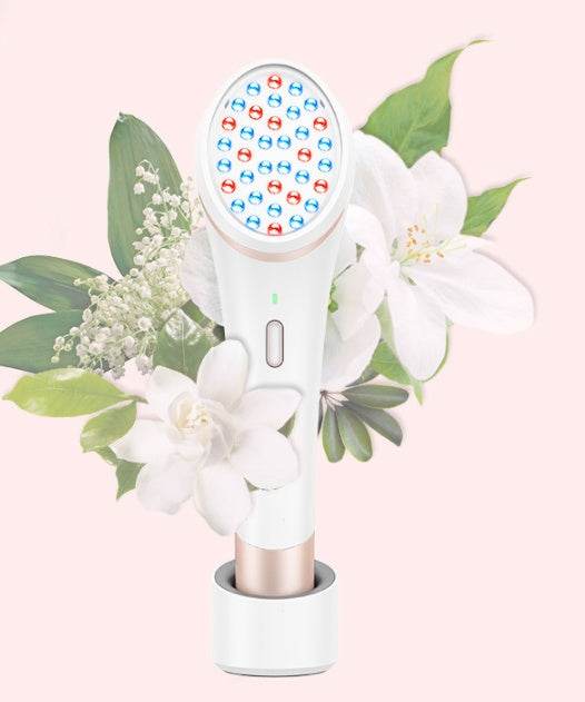 Acne Light Therapy Xpreen Wireless Rechargeable Light Acne Treatment Device Acne Clearing Eraser with Blue Light and Red Light - Holy Mango Store