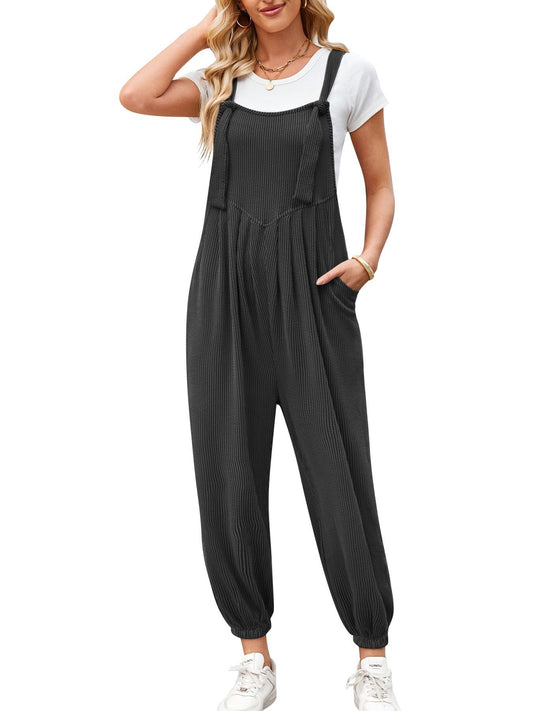 Women's Casual Pocket Long Jumpsuit – Effortless Everyday Comfort