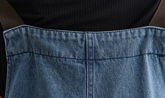 Women’s High-Waist Korean Overalls