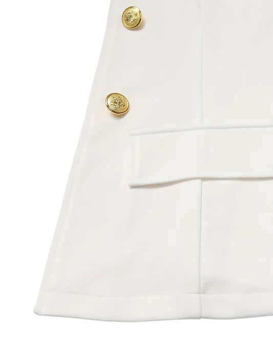 Chic Confidence Suit Set – Plus Size Blazer & Pants