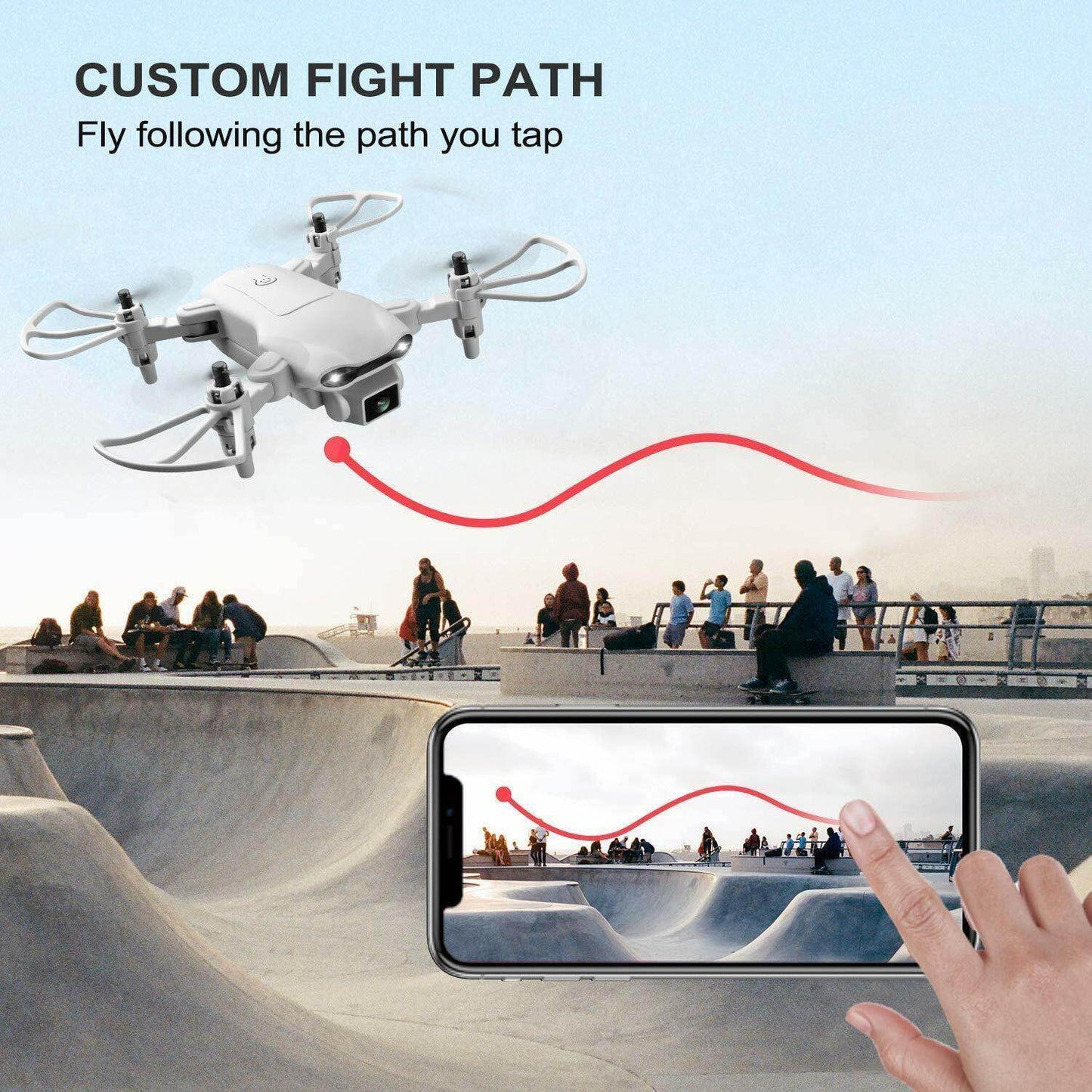 4D V9 Mini Drone With Camera For Kids, Remote Control Toys Gifts For Boys Girls - Holy Mango Store