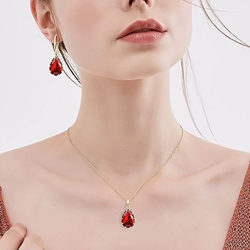 Women's Crystal Jewelry Set - Holy Mango Store