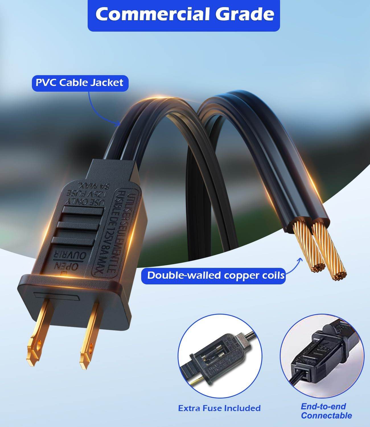 High Voltage Direct Insertion S14 Light String - Holy Mango Store