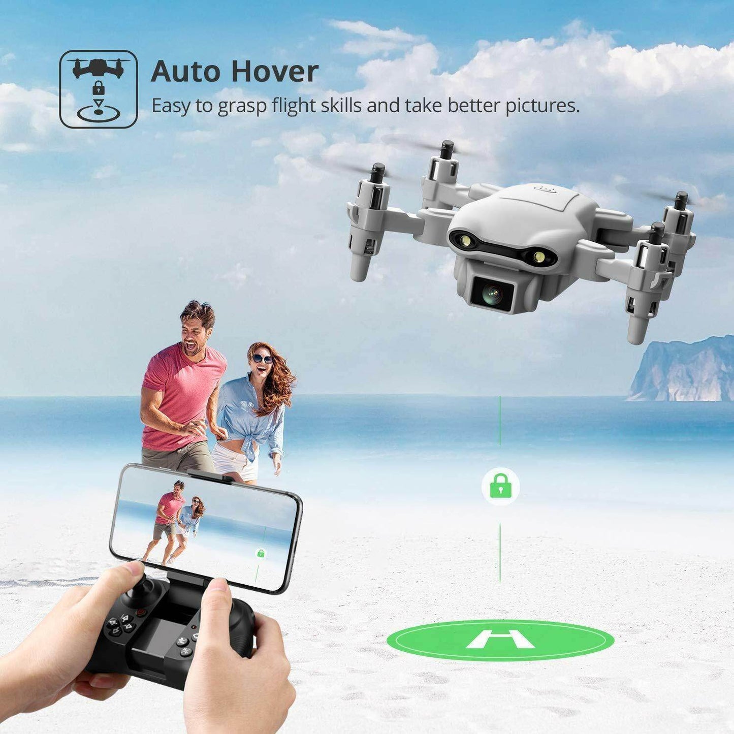 4D V9 Mini Drone With Camera For Kids, Remote Control Toys Gifts For Boys Girls - Holy Mango Store