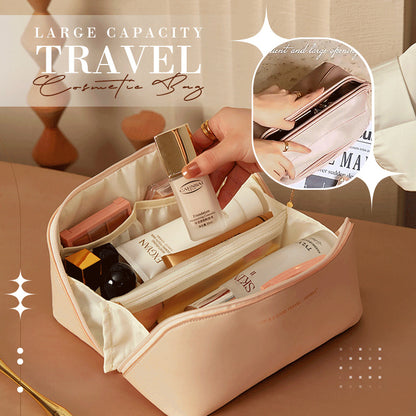 CloudTouch Travel Cosmetic Bag – Large Capacity Makeup & Toiletry Organizer
