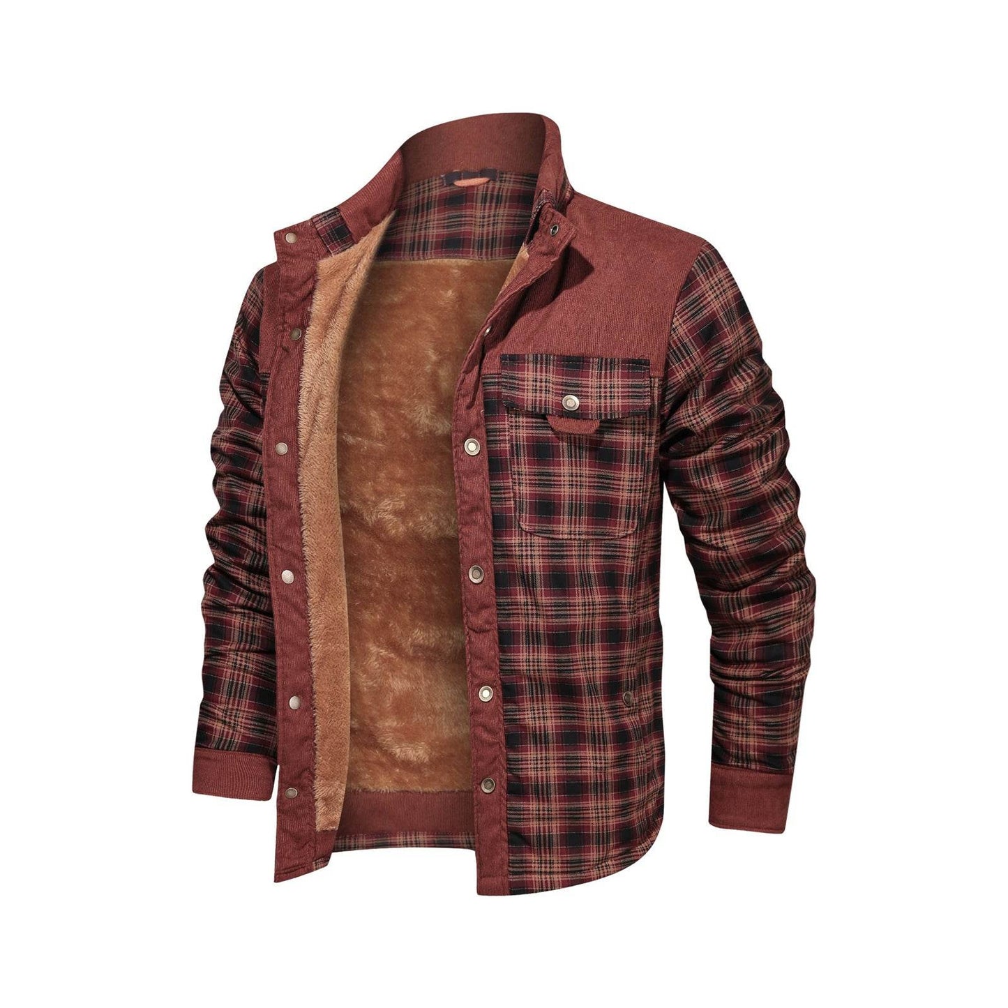 Men's Wool Thick Coat Jacket - Holy Mango Store