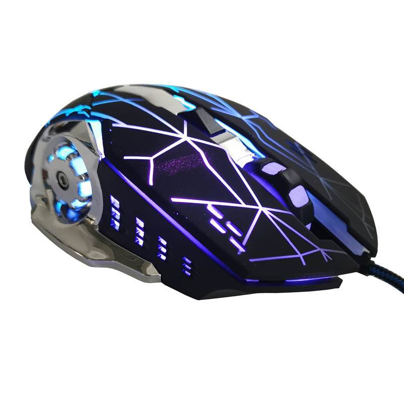 Wired Gaming Mouse 5500DPI 7-Color LED Backlight Optical Mouse Gamer USB 7 Buttons PC Gamer Computer Laptop Desktop Mice - Holy Mango Store