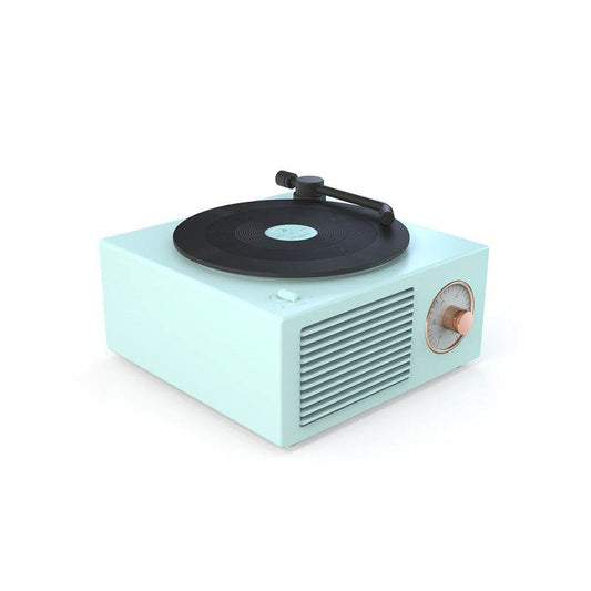 Wireless mini portable retro phonograph Bluetooth-compatible speaker - Holy Mango Store