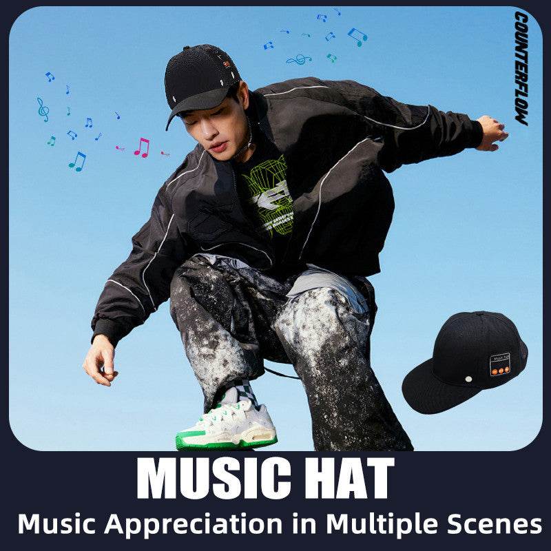 Bluetooth-compatible Music Hat Tennis Music Listening - Holy Mango Store