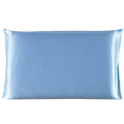 Pillowcase Satin Solid Color Simulation Silk Single Pillowcase Ice Silk Pillowcase - Holy Mango Store