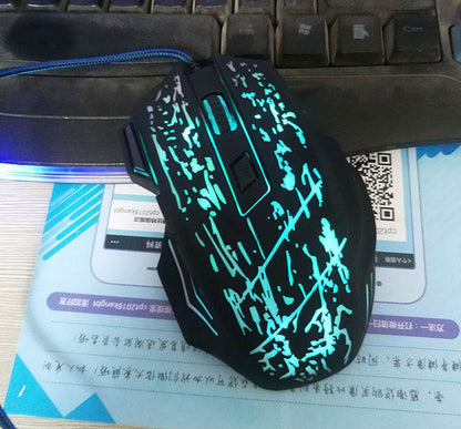 Wired Gaming Mouse 5500DPI 7-Color LED Backlight Optical Mouse Gamer USB 7 Buttons PC Gamer Computer Laptop Desktop Mice - Holy Mango Store