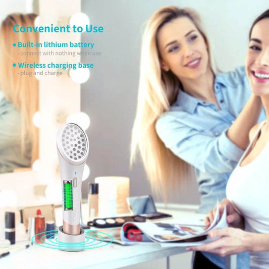 Acne Light Therapy Xpreen Wireless Rechargeable Light Acne Treatment Device Acne Clearing Eraser with Blue Light and Red Light - Holy Mango Store