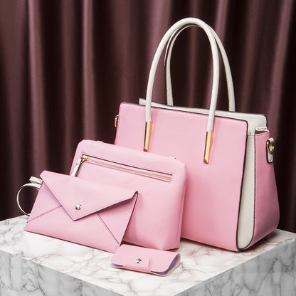 Elegant 4-Piece European Style Handbag Set