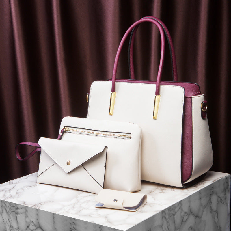 Elegant 4-Piece European Style Handbag Set