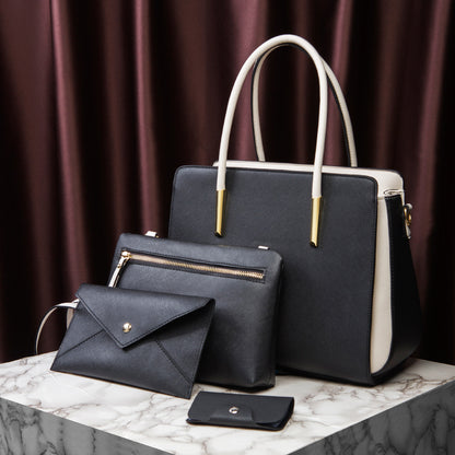 Elegant 4-Piece European Style Handbag Set