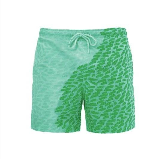 Magical Change Color Beach Shorts Summer Men Swimming Trunks Swimwear Swimsuit Quick Dry bathing shorts Beach Pant - Holy Mango Store