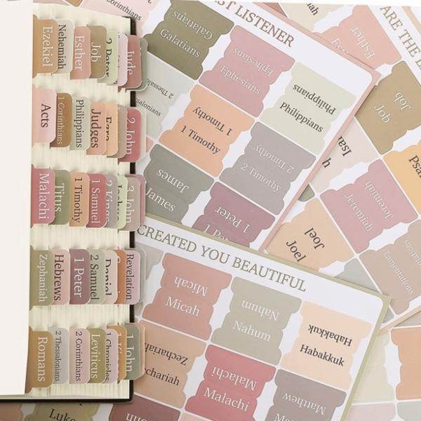 Bible Index Label Stickers - Holy Mango Store