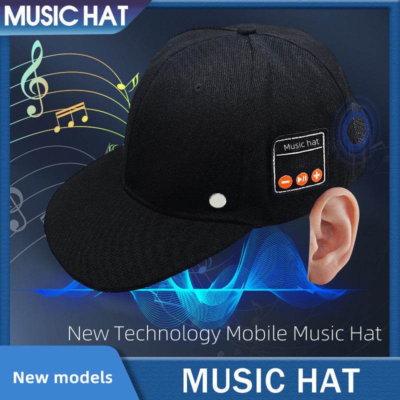 Bluetooth-compatible Music Hat Tennis Music Listening - Holy Mango Store