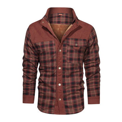 Men's Wool Thick Coat Jacket - Holy Mango Store