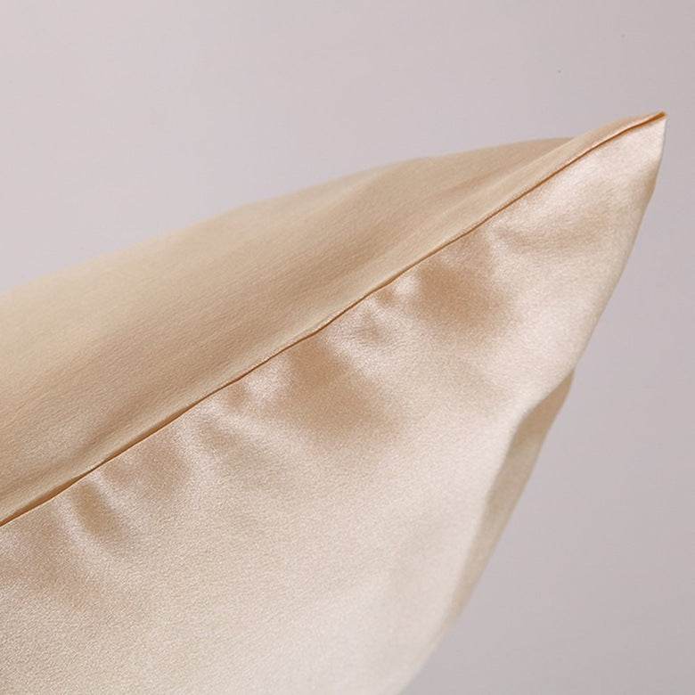 Pillowcase Satin Solid Color Simulation Silk Single Pillowcase Ice Silk Pillowcase - Holy Mango Store