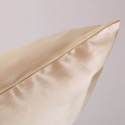 Pillowcase Satin Solid Color Simulation Silk Single Pillowcase Ice Silk Pillowcase - Holy Mango Store