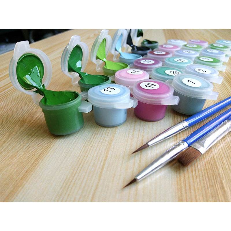 DIY frameless digital oil painting decorative painting - Holy Mango Store