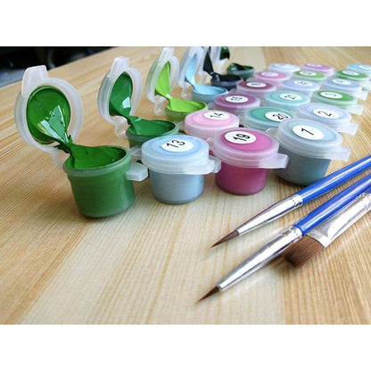 DIY frameless digital oil painting decorative painting - Holy Mango Store