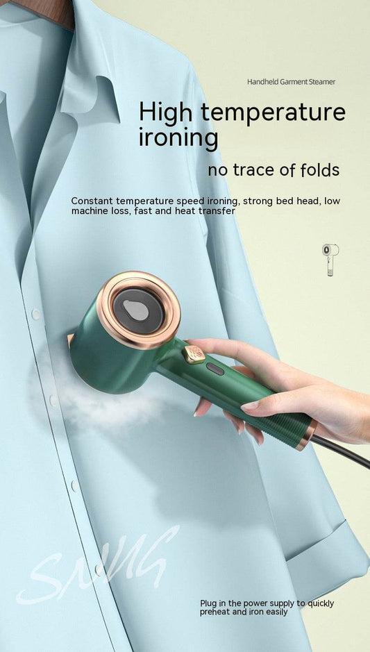 Mini Portable Handheld Garment Steamer Fabric Steam Iron For Clothes Travel Home Appliances Vertical US Plug Ironing Machine - Holy Mango Store