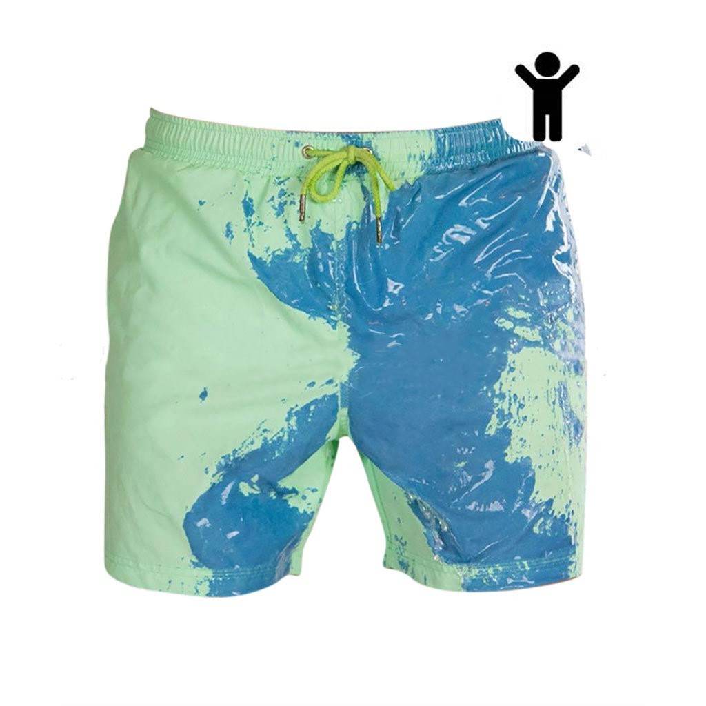 Magical Change Color Beach Shorts Summer Men Swimming Trunks Swimwear Swimsuit Quick Dry bathing shorts Beach Pant - Holy Mango Store