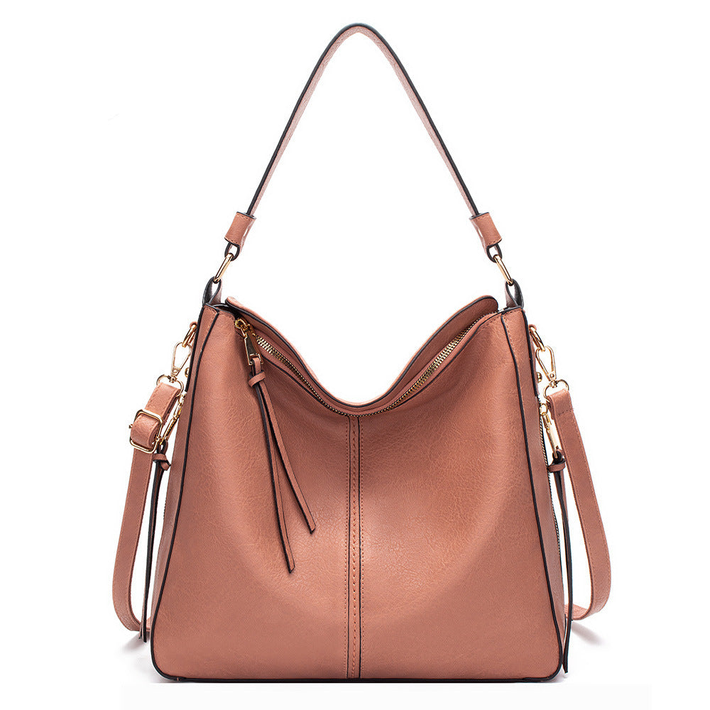 Women’s Hobo Shoulder Bag – Large Capacity Retro Tote