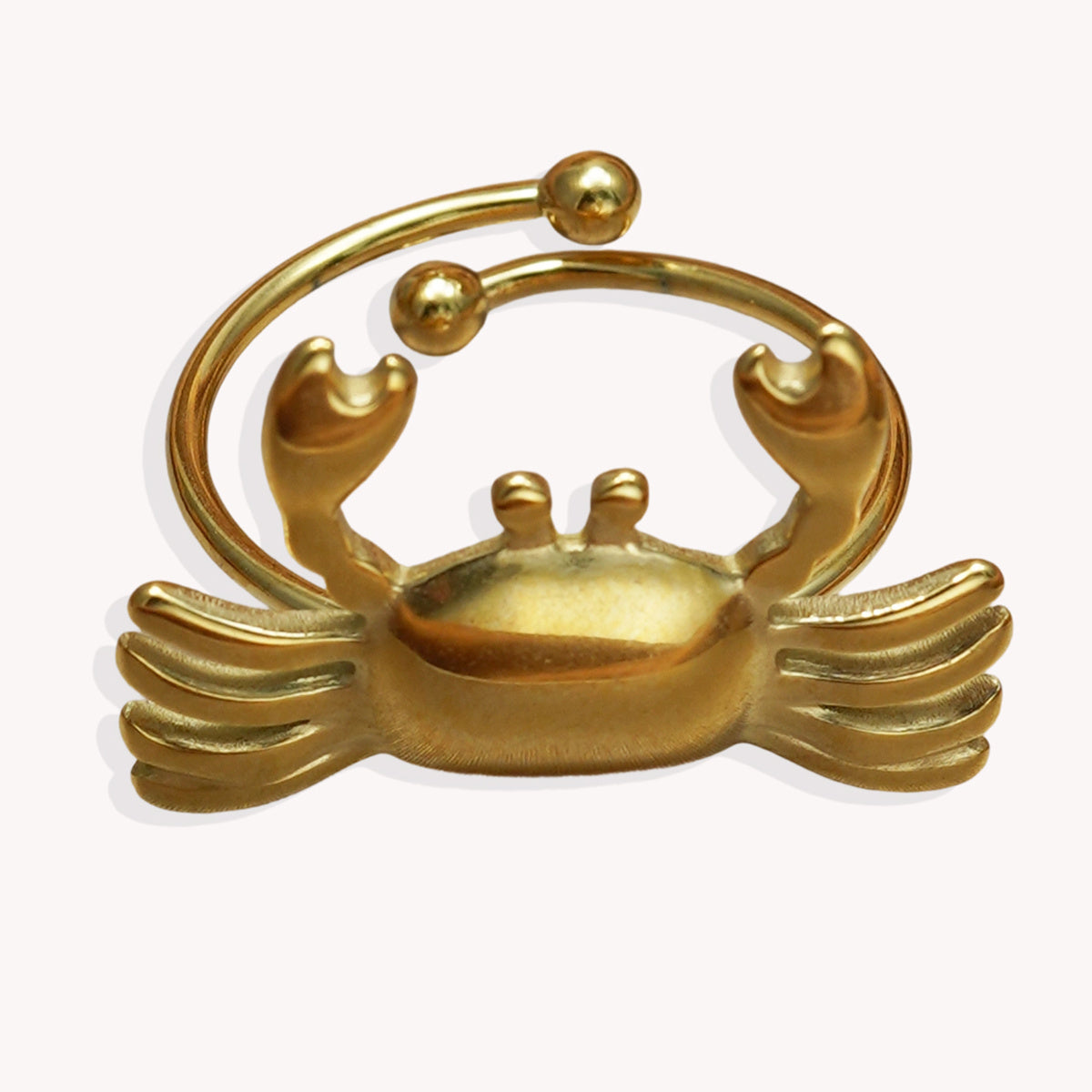 Crab Ring – 18K Gold Plated Stainless Steel