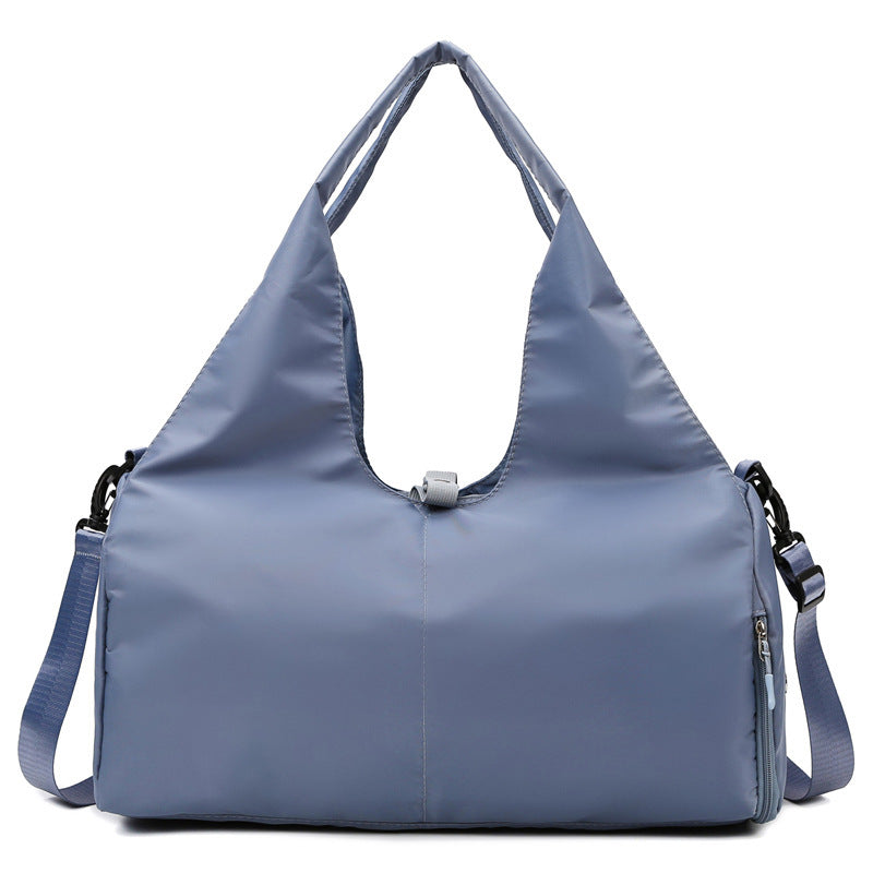 Women’s Yoga Travel Tote – With Mat Holder & Wet/Dry Separation