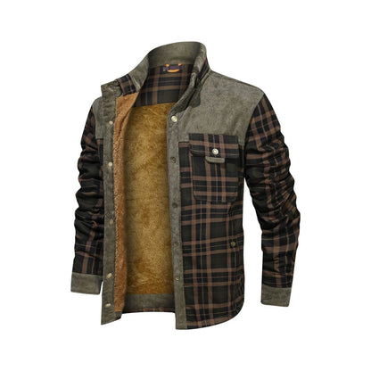 Men's Wool Thick Coat Jacket - Holy Mango Store