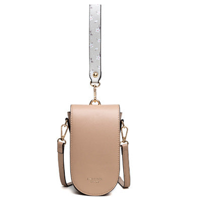 Korean Style PU Leather Mobile Phone Crossbody Bag