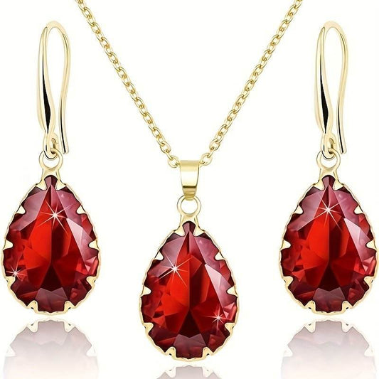 Women's Crystal Jewelry Set - Holy Mango Store