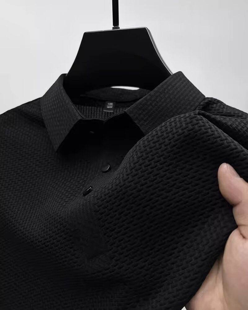 T-shirt Men's Short-sleeved Business Casual T-shirt Men's Polo Shirt - Holy Mango Store