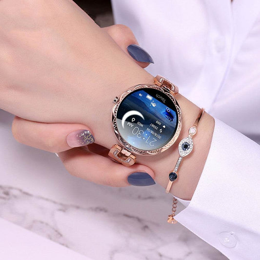Fashion Women's Smart Watch Waterproof Wearable Device Heart Rate Monitor Sports Smartwatch for Women Ladies - Holy Mango Store