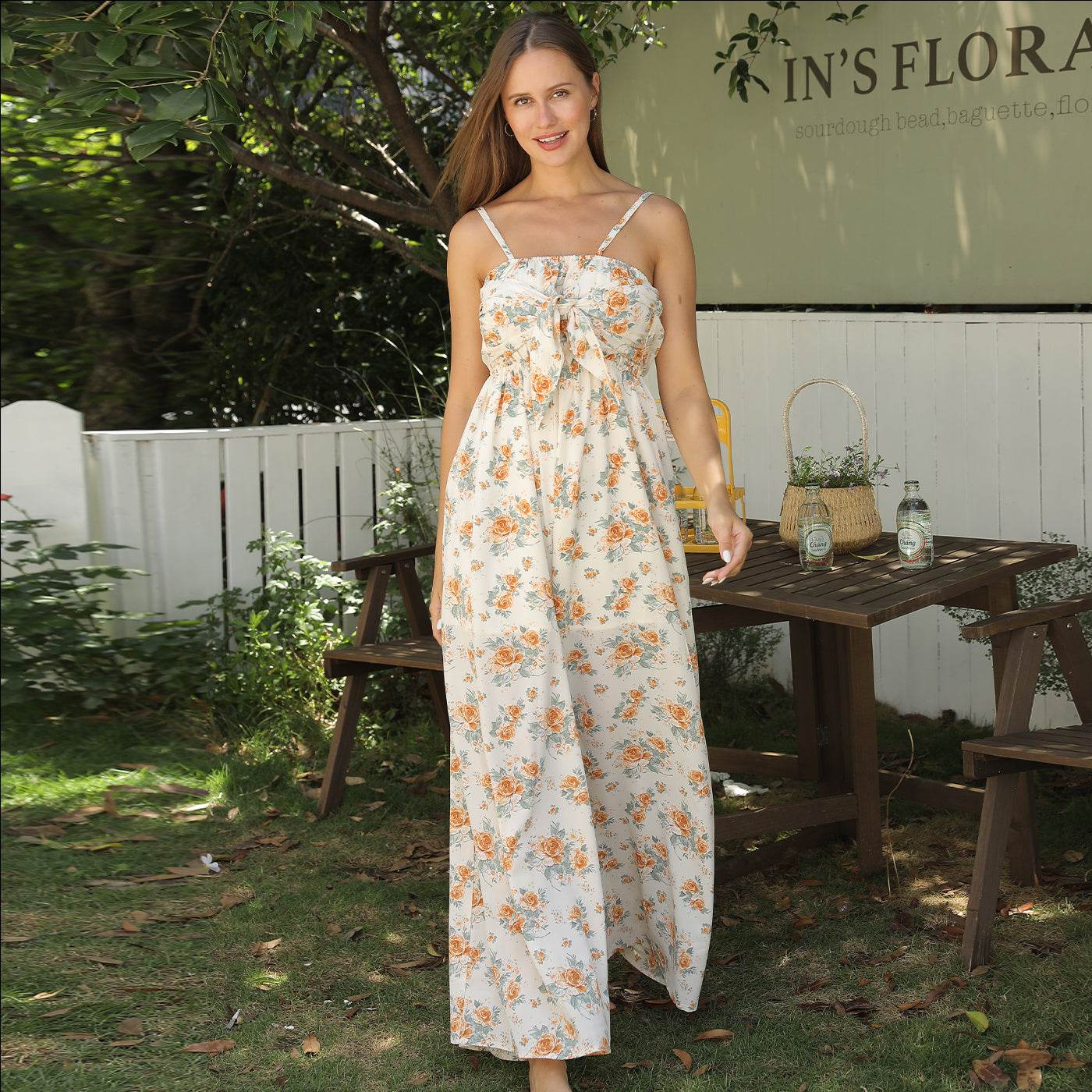 Women's Fashion Simple Printed Romper - Holy Mango Store