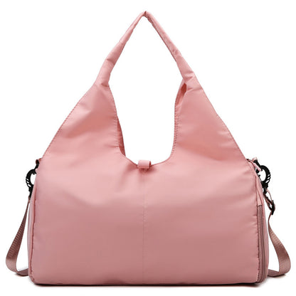 Women’s Yoga Travel Tote – With Mat Holder & Wet/Dry Separation