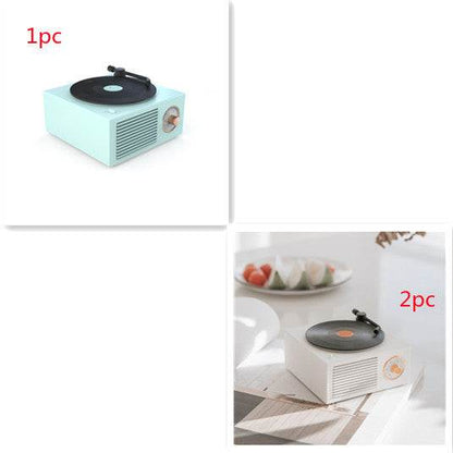 Wireless mini portable retro phonograph Bluetooth-compatible speaker - Holy Mango Store