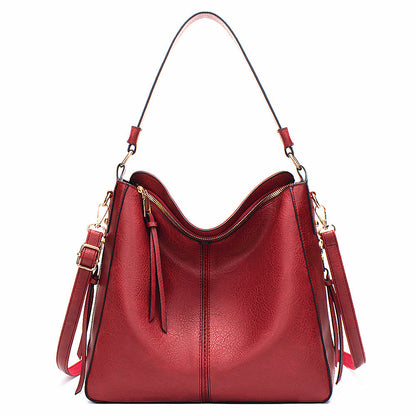 Women’s Hobo Shoulder Bag – Large Capacity Retro Tote