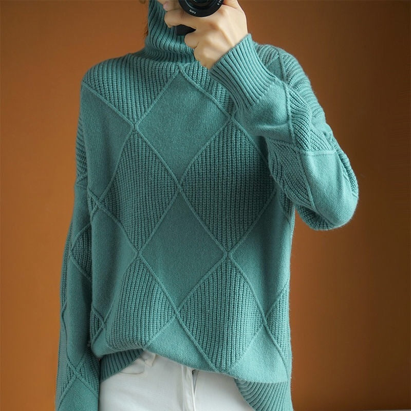 Knitwear Autumn And Winter Long-sleeved Outer Wear Bottoming Sweater