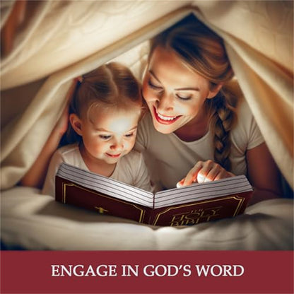 “Holy Bible” Memory-Soft Plush Pillow – Faith-Inspired Kids’ Comfort Plush