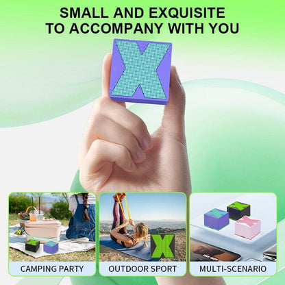 Mini Speaker With Powerful Sound Quality, Wireless Connection, Suitable For A Variety Of Scenarios. There Are A Variety Of Types For You To Choose From - Holy Mango Store