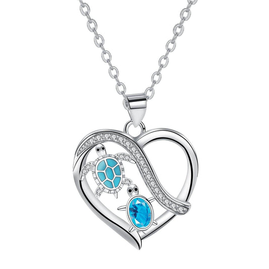 Necklace Love Turtle European And American Gift For Mom - Holy Mango Store