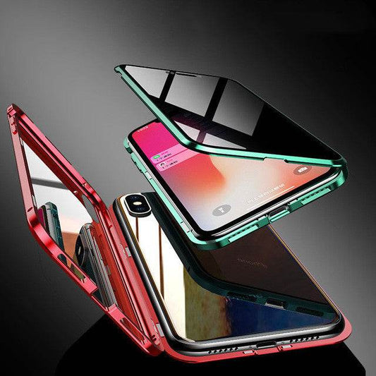 Phone Case Anti-peep Magnetic Protective Shell Magnetic Privacy Glass Case For Phone - Holy Mango Store