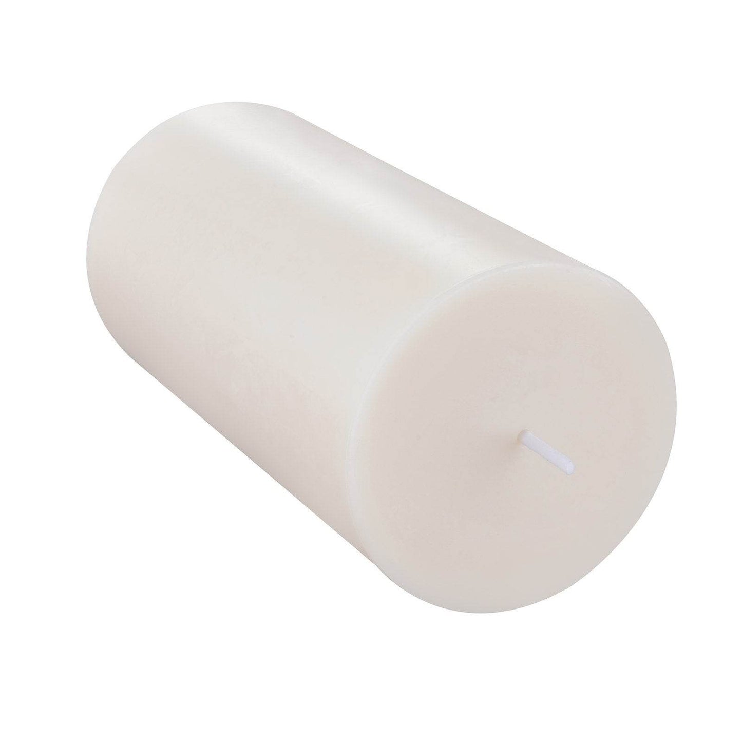 VEVOR 3 Pack Unscented Pillar Candles 65 Hours Long Burning Christmas White - Holy Mango Store