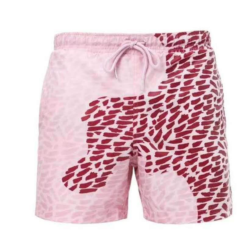 Magical Change Color Beach Shorts Summer Men Swimming Trunks Swimwear Swimsuit Quick Dry bathing shorts Beach Pant - Holy Mango Store