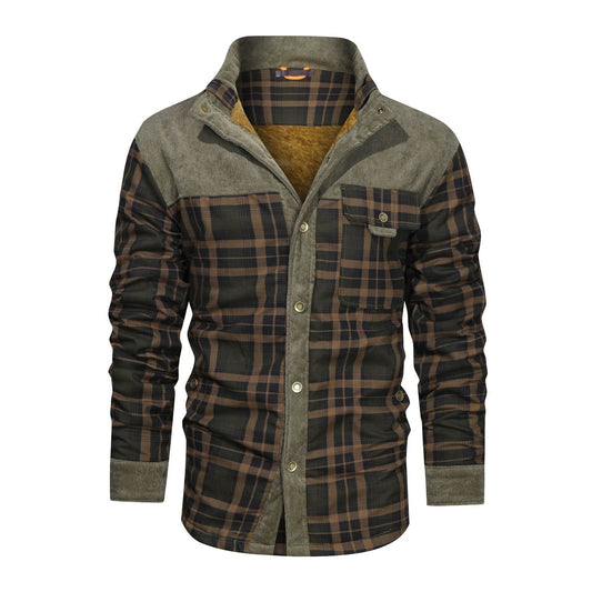 Men's Wool Thick Coat Jacket - Holy Mango Store